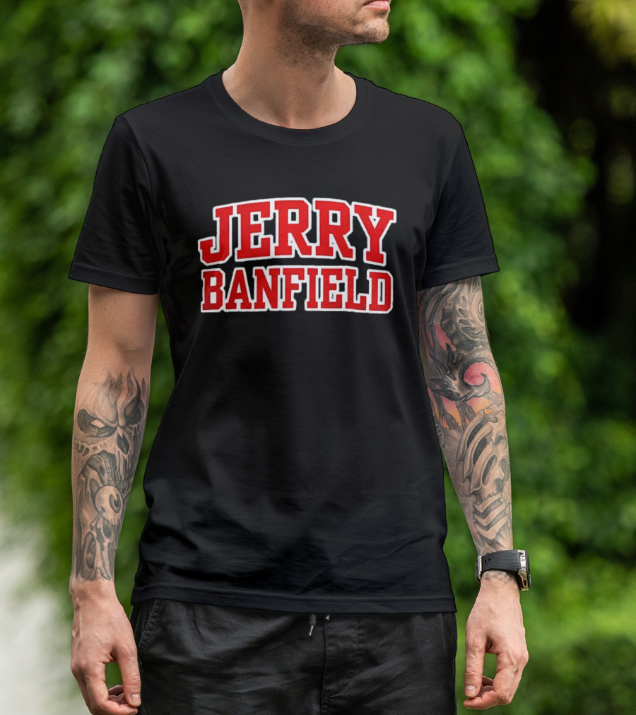 I Met The Queen Wearing This Jerry Banfield T-Shirt