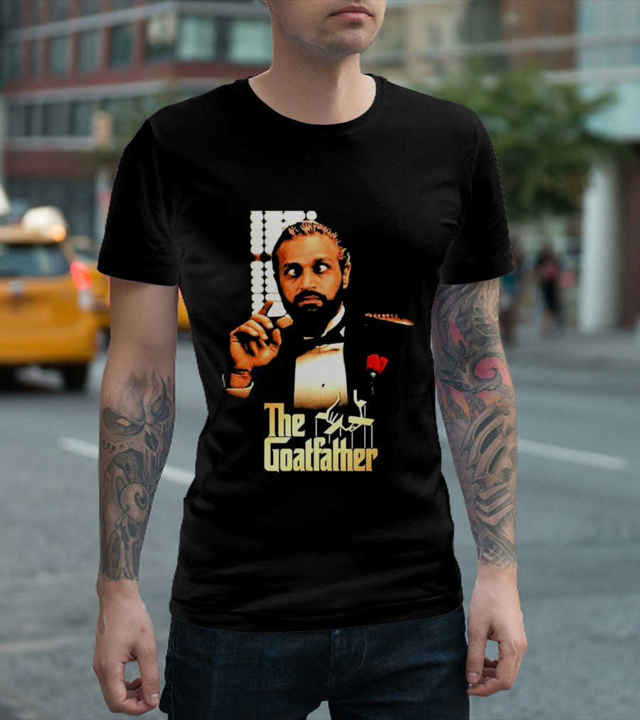 Kash Patel The Goatfather Classic Movie Godfather T-Shirt