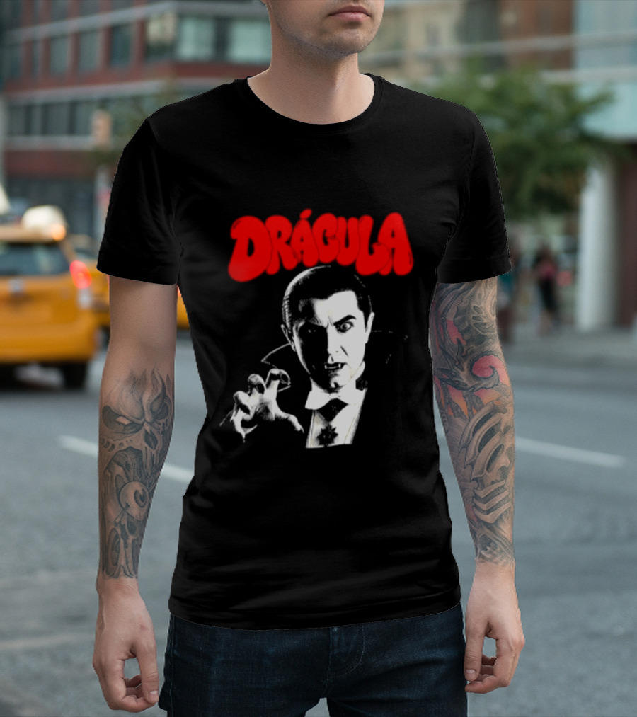 Tropical Death Dracula Bela Lugosi Vampire Horror T-Shirt