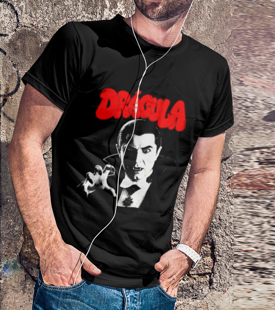 Tropical Death Dracula Bela Lugosi Vampire Horror T-Shirt
