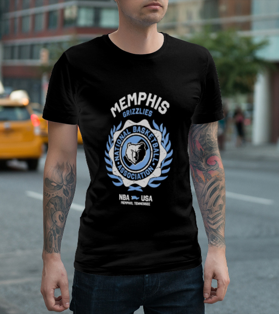 Memphis Grizzlies National Basketball Association NBA USA 2026 Memphis Tennessee T-Shirt