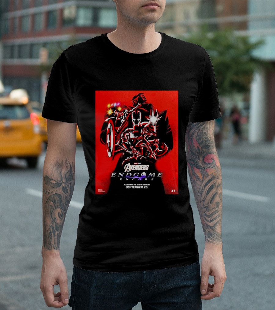 Avengers Endgame Encore 2026 Marvel Studios September 25 T-Shirt