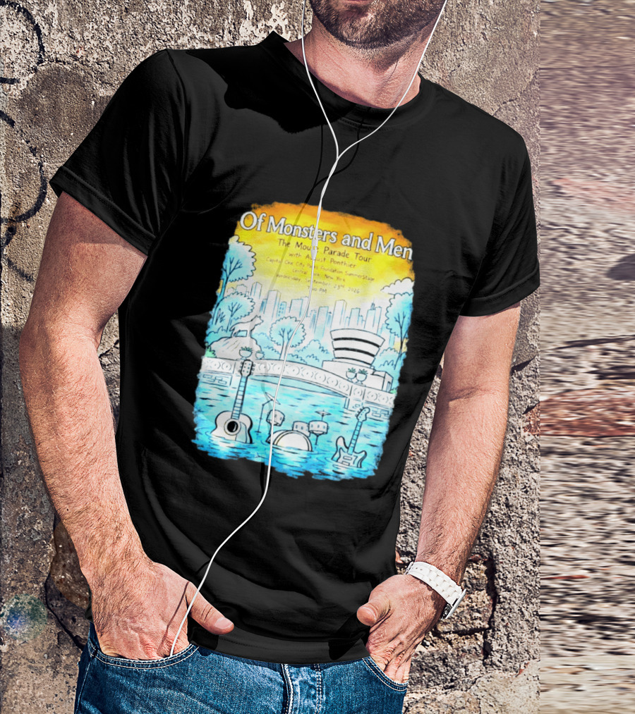 Of Monsters And Men The Mouse Parade Tour September 23 2026 Central Park New York T-Shirt