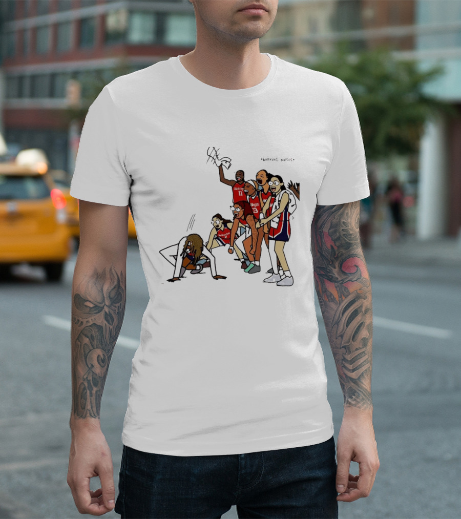 Basketball Team Washington Celebration Barking Noises T-Shirt