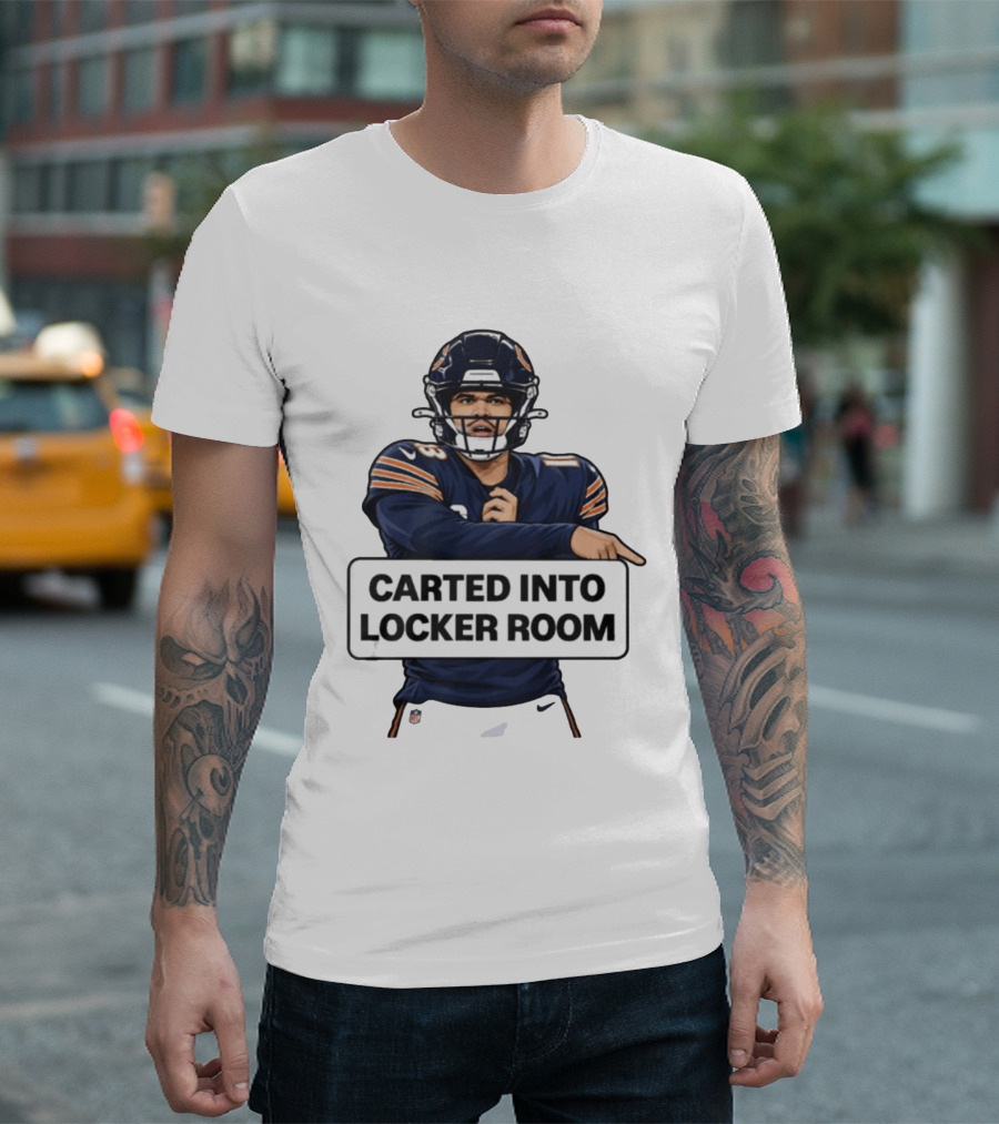Bears QB Carted Into Locker Room T-Shirt