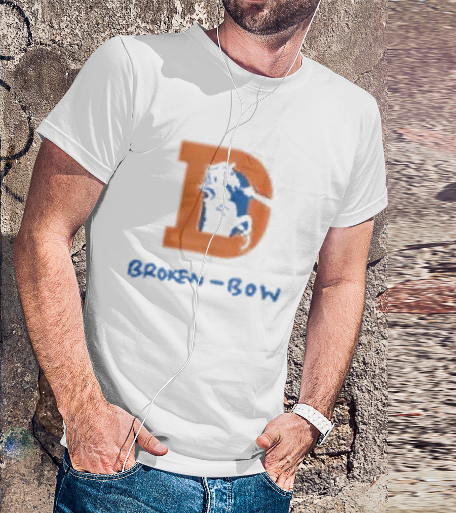 Broken Bow Broncos Thunderstruck Denver Collaboration T-Shirt
