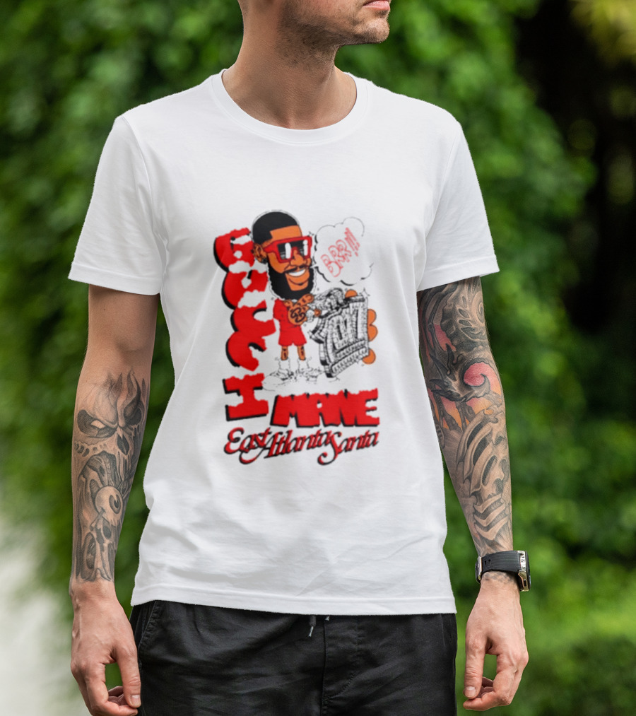 Gucci Mane Brr East Atlanta Santa Christmas T-Shirt