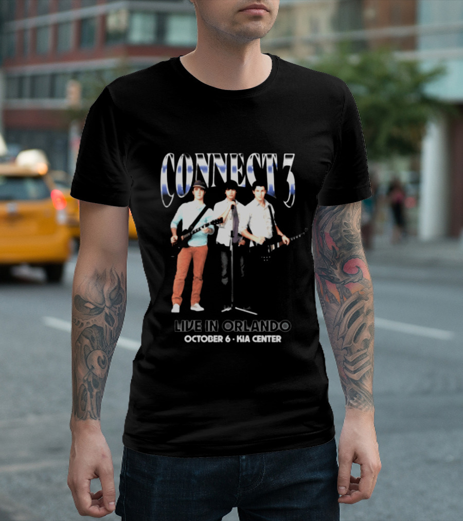 Connect 3 Live In Orlando October 6 Hia Center T-Shirt