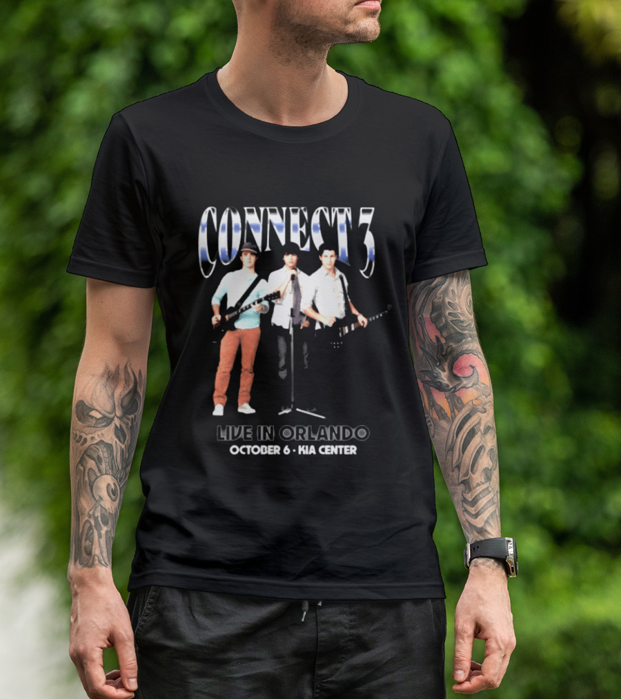 Connect 3 Live In Orlando October 6 Hia Center T-Shirt