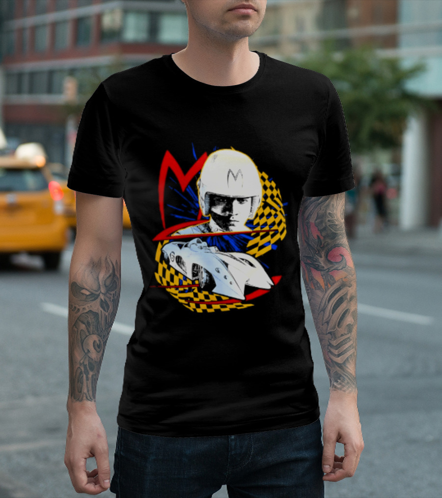 Speed Racer Mach 5 M Iconic Race Car T-Shirt