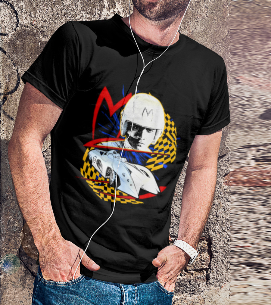 Speed Racer Mach 5 M Iconic Race Car T-Shirt