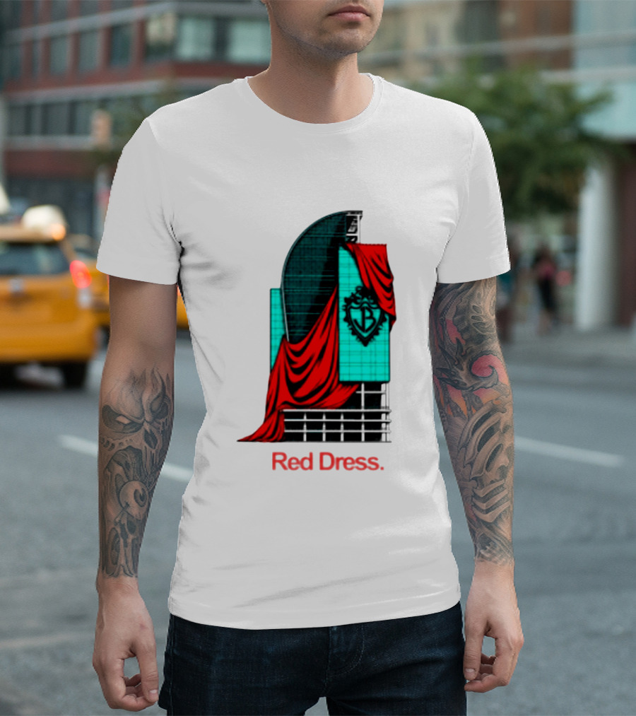 Red Dress Jonas Brothers Burning Up Orlando FL T-Shirt