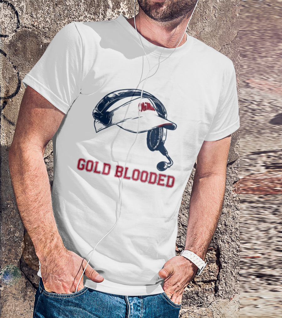 Ole Miss Head Coach Visor Gold Blooded T-Shirt