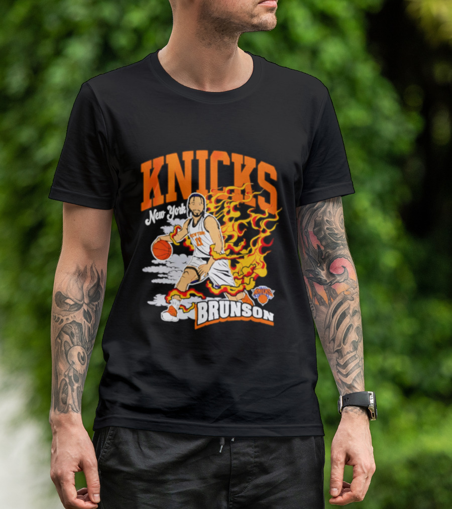 Knicks Jalen Brunson Fired Up New York Knicks T-Shirt