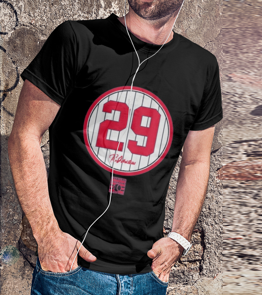 Rod Carew 29 Baseball Hall Of Fame Signature Number T-Shirt