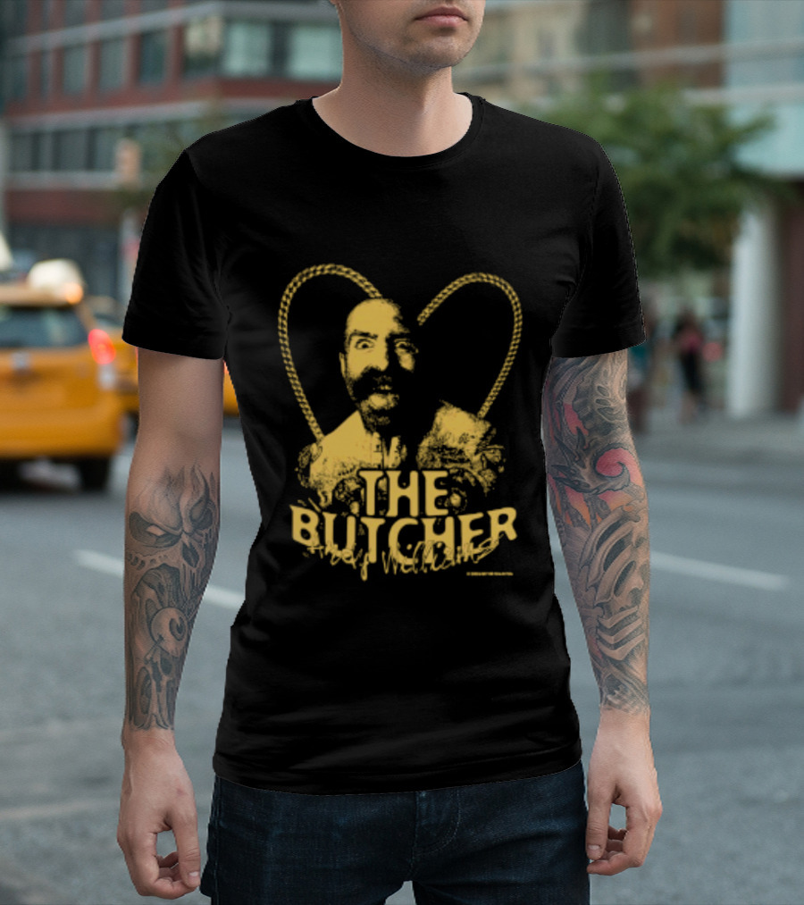 The Butcher Andy Williams Every Time I Die Heart T-Shirt