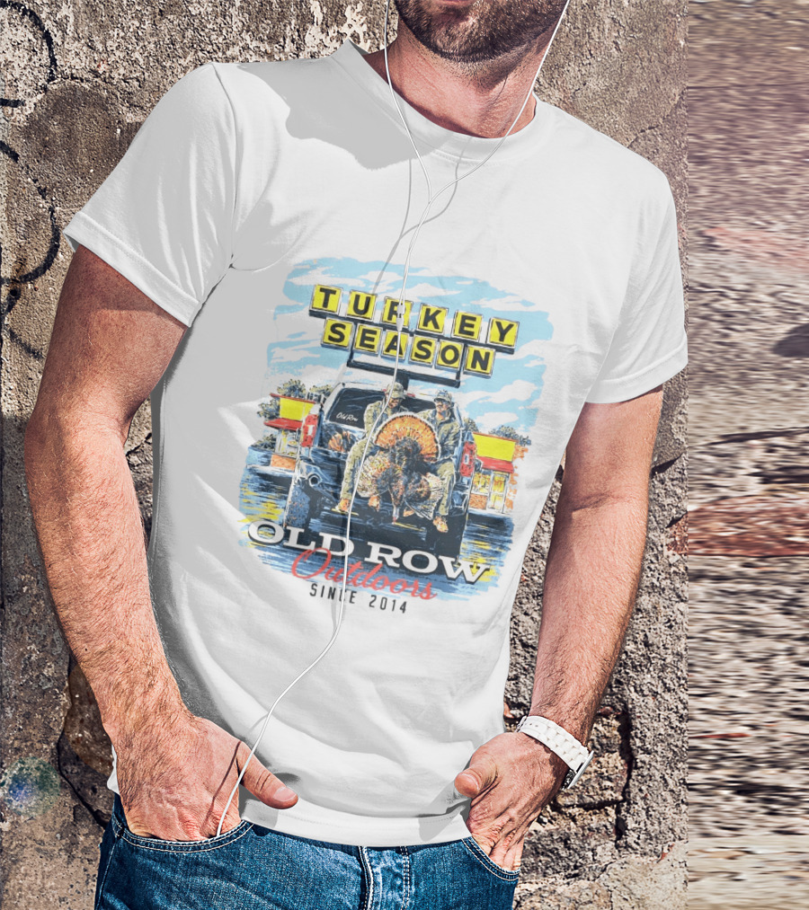 Turkey Season Old Row Outdoors Since 2014 T-Shirt
