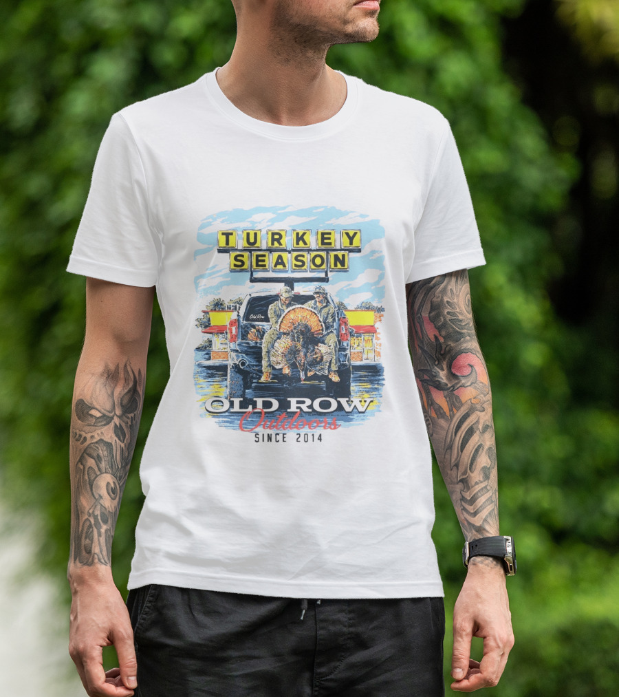 Turkey Season Old Row Outdoors Since 2014 T-Shirt