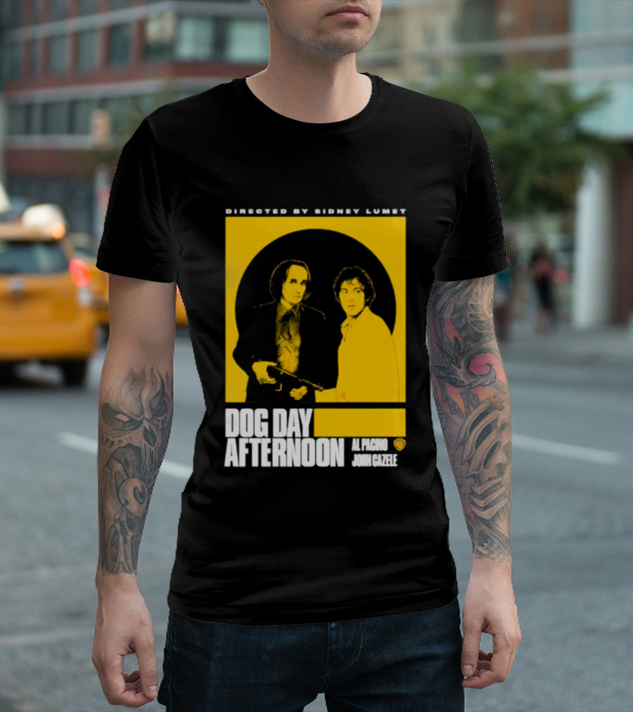 Directed By Sidney Lumet Dog Day Afternoon Al Pacino John Cazale Warner Bros T-Shirt