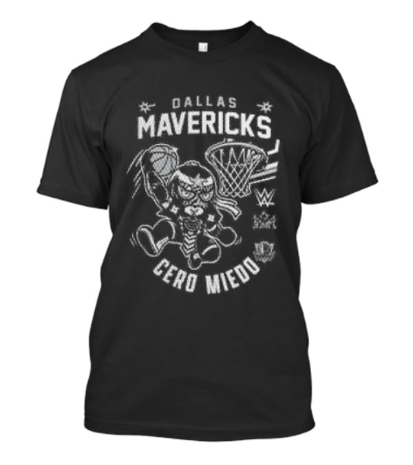Dallas Mavericks Cero Miedo Penta WWE Monday Night RAW 2026 T-Shirt