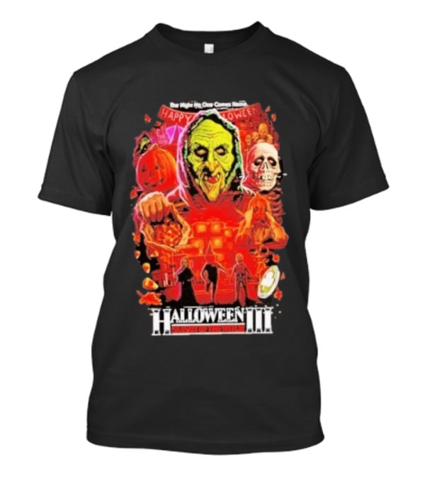 Halloween III Season Of The Witchcraft Happy Halloween Jack O' Lantern Skeleton Pumpkin T-Shirt
