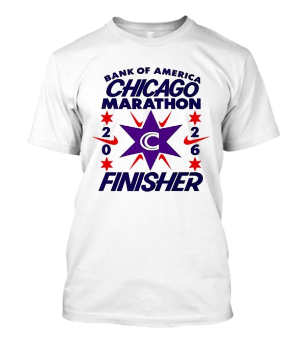 Bank Of America Chicago Marathon 2026 Finisher C Star Nike T-Shirt
