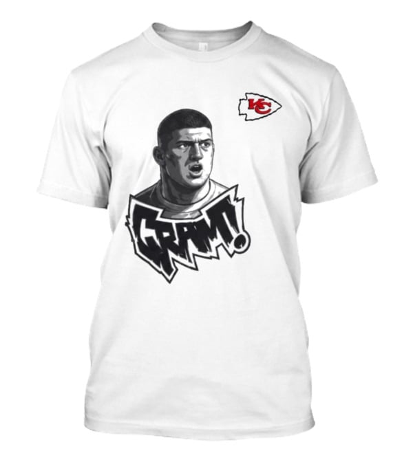 George Karlaftis GRM KC Chiefs Football Player T-Shirt