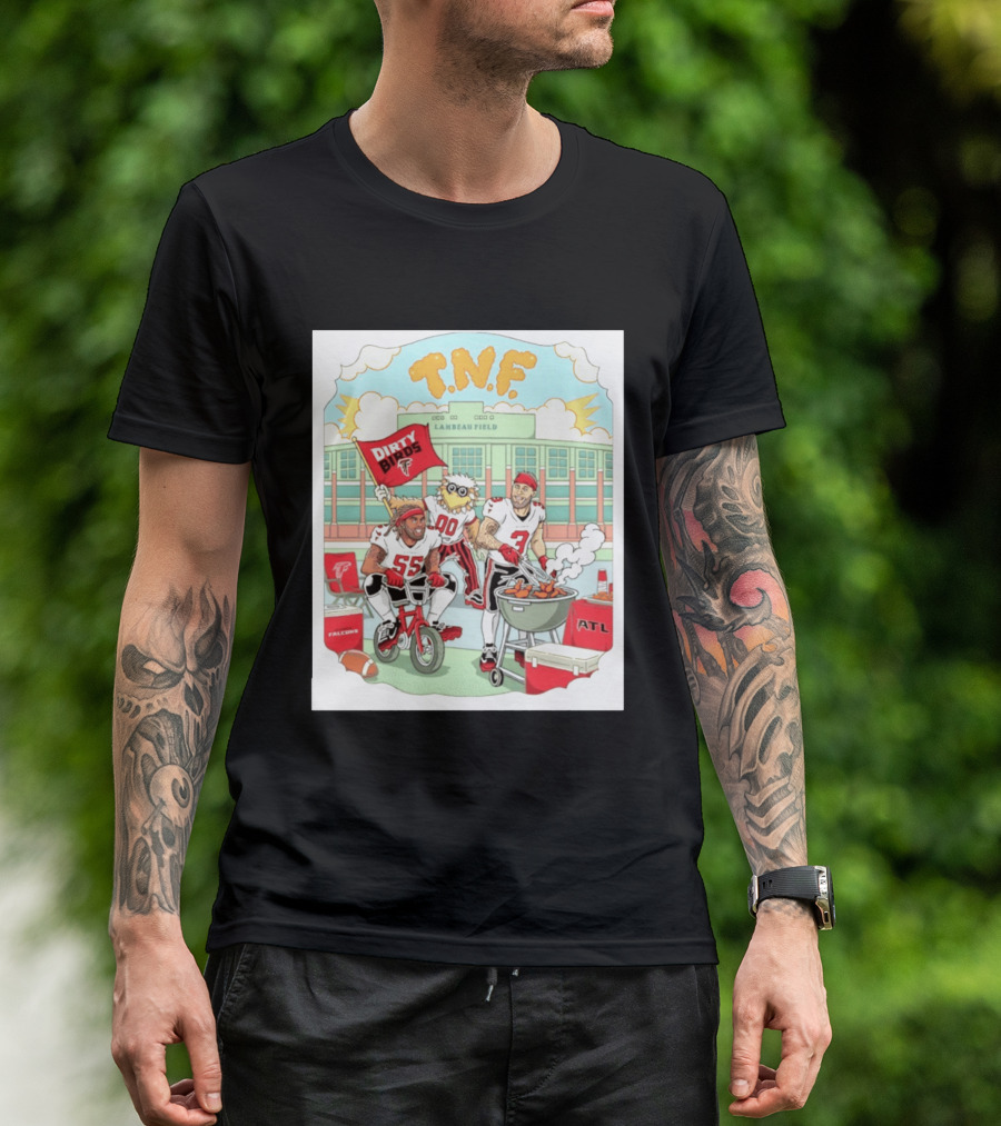 Atlanta Falcons Dirty Birds TNF Lambeau Field Tailgate Cooking T-Shirt