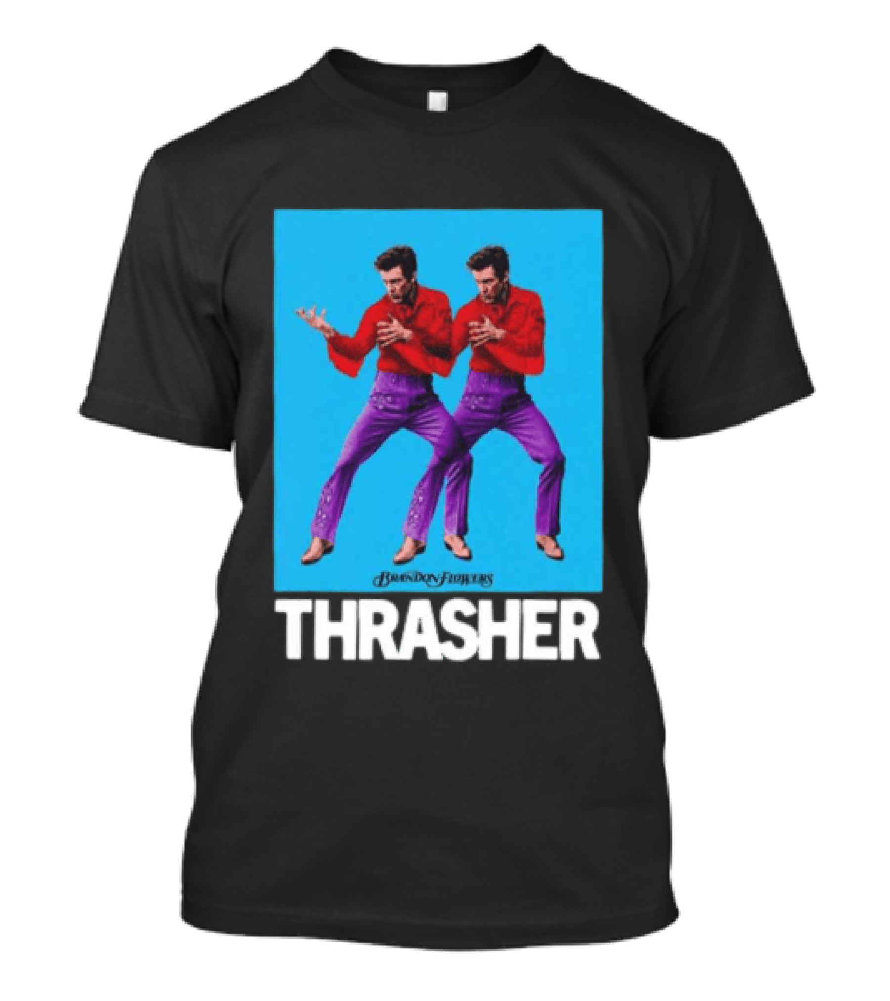 Brandon Flowers 2026 Thrasher Tour Double Vision T-Shirt