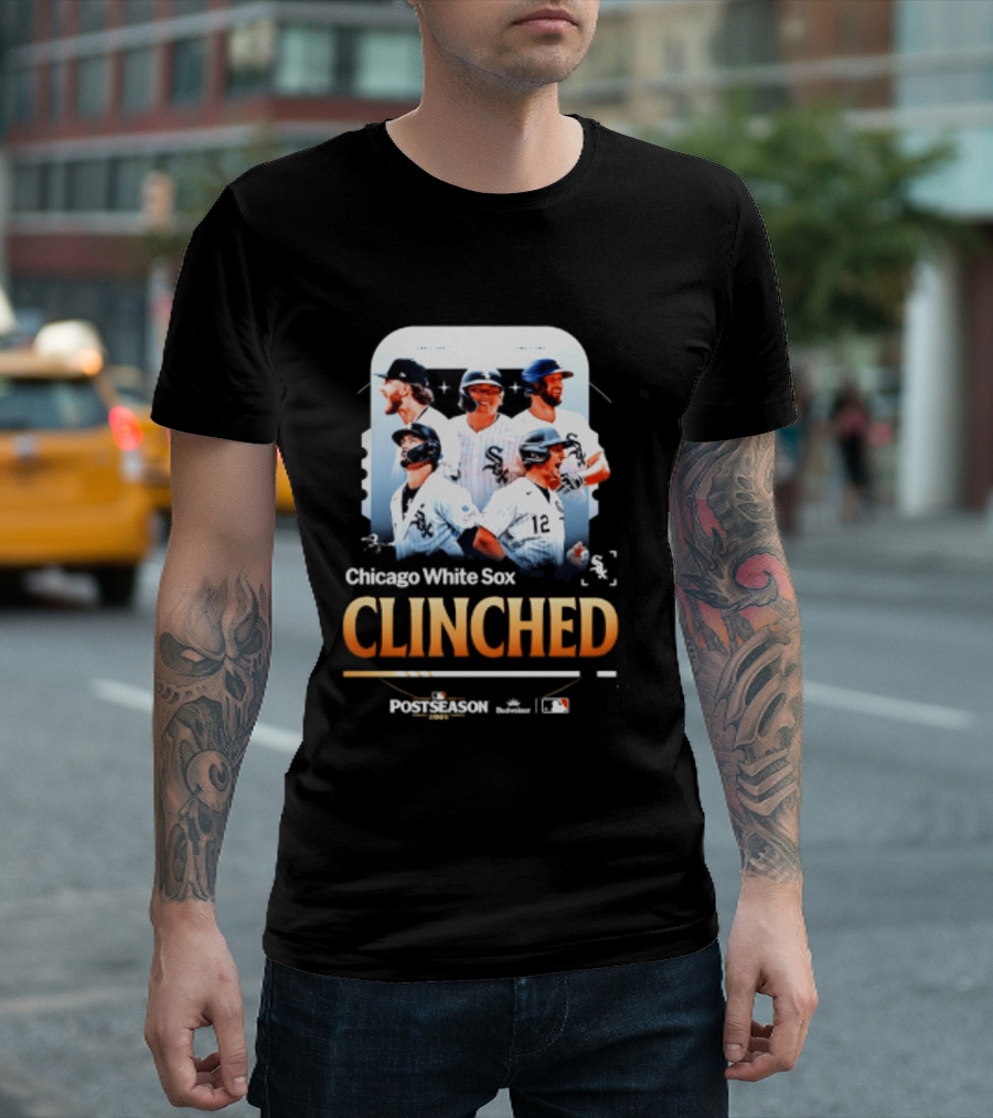 Chicago White Sox Clinched 2026 MLB Postseason Players Celebration T-Shirt