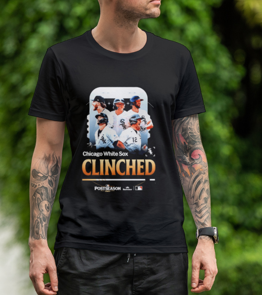 Chicago White Sox Clinched 2026 MLB Postseason Players Celebration T-Shirt