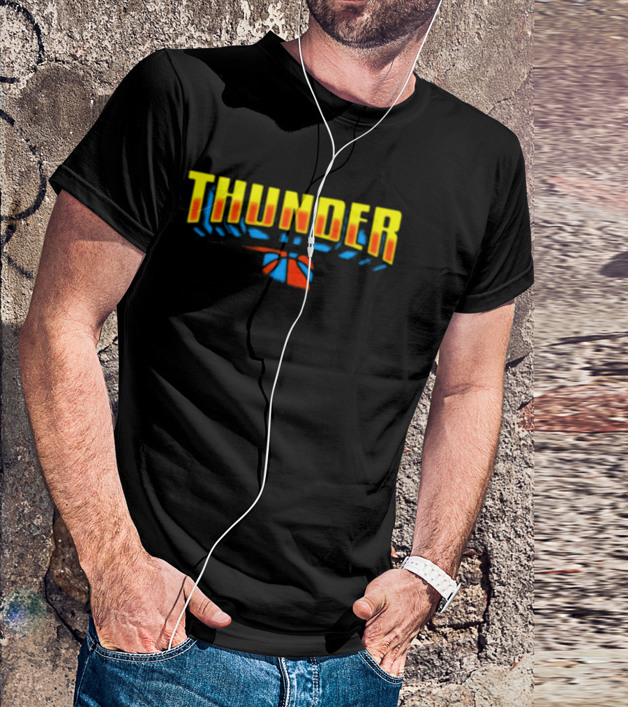 Joshua Boydston Thunder Comic Front Back T-Shirt