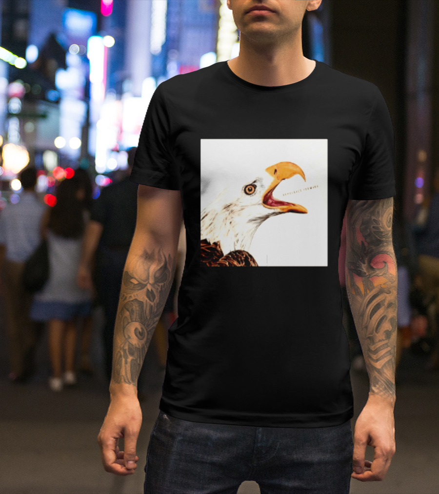Democracy Forward Bald Eagle Patriotic T-Shirt