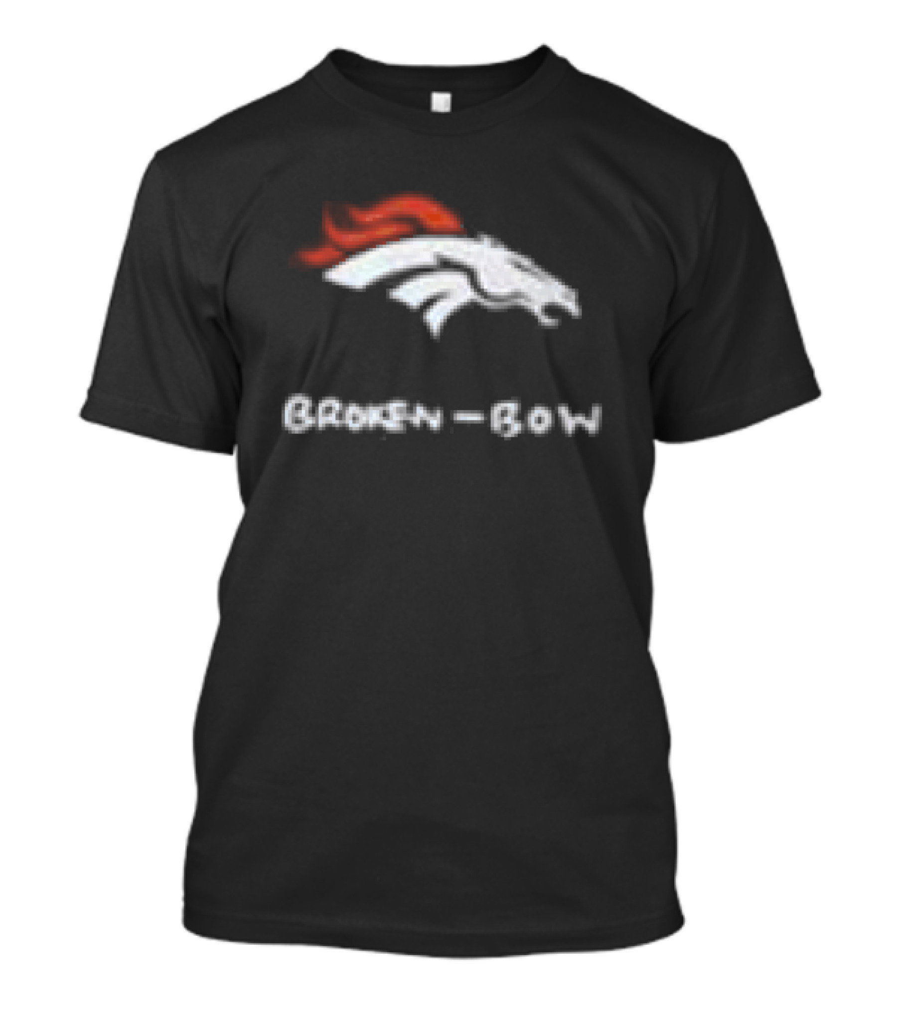 Denver Broncos Broken Bow 2026 Navy Pullover T-Shirt