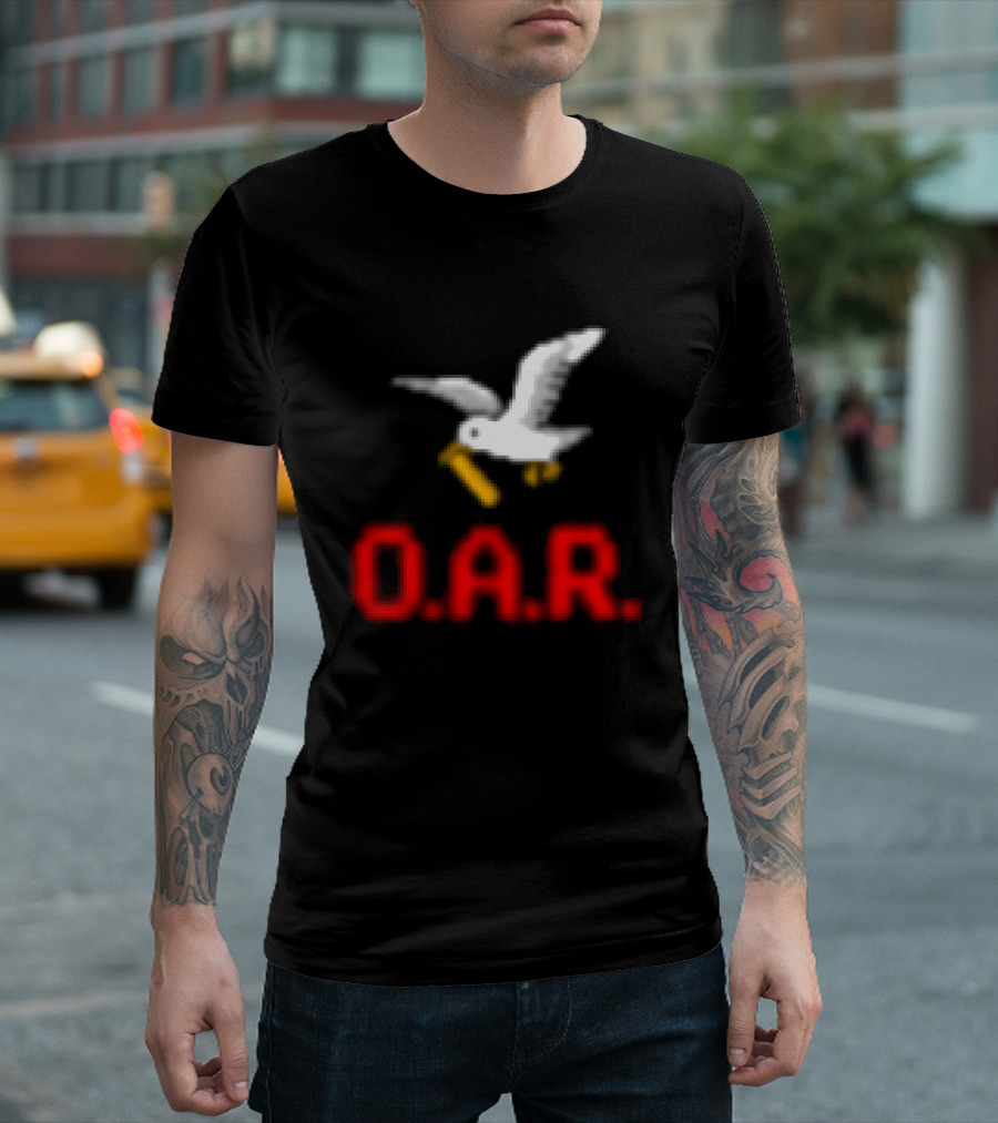 O.A.R. Vintage Seagull With Red T-Shirt