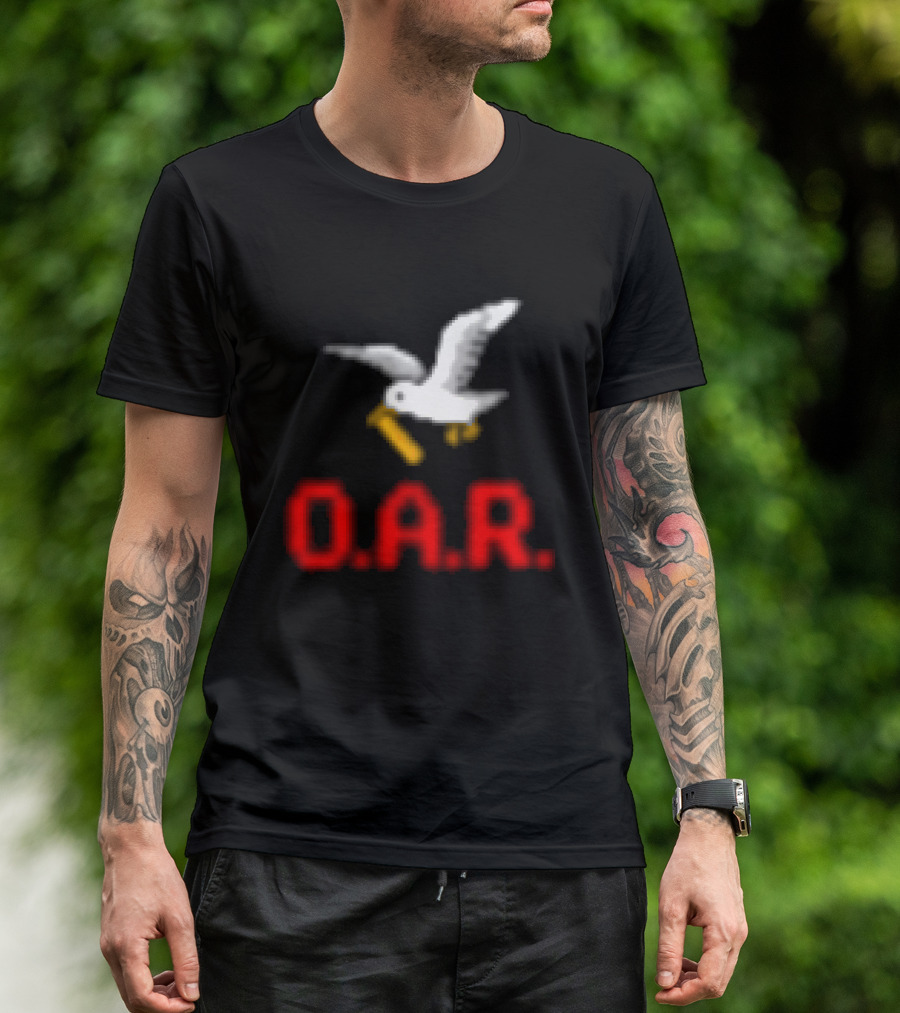 O.A.R. Vintage Seagull With Red T-Shirt