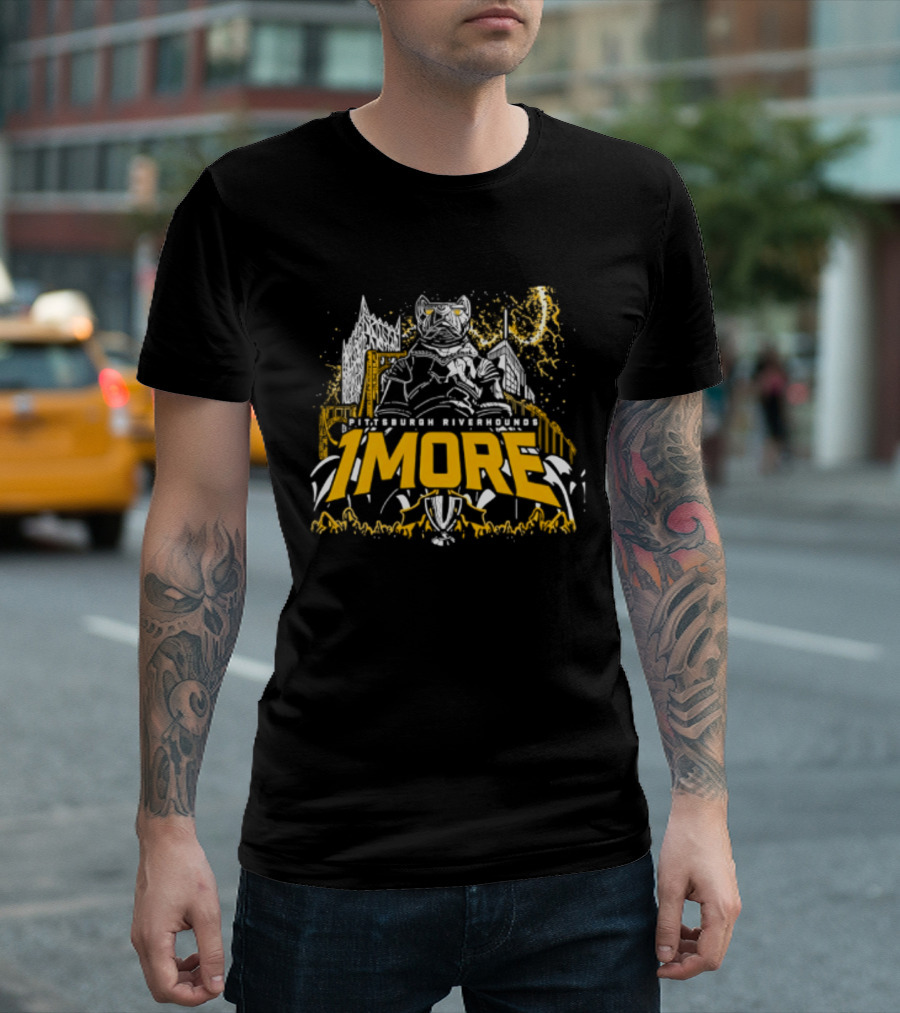 Pittsburgh Riverhounds 1More Trophy Skyline Owl T-Shirt