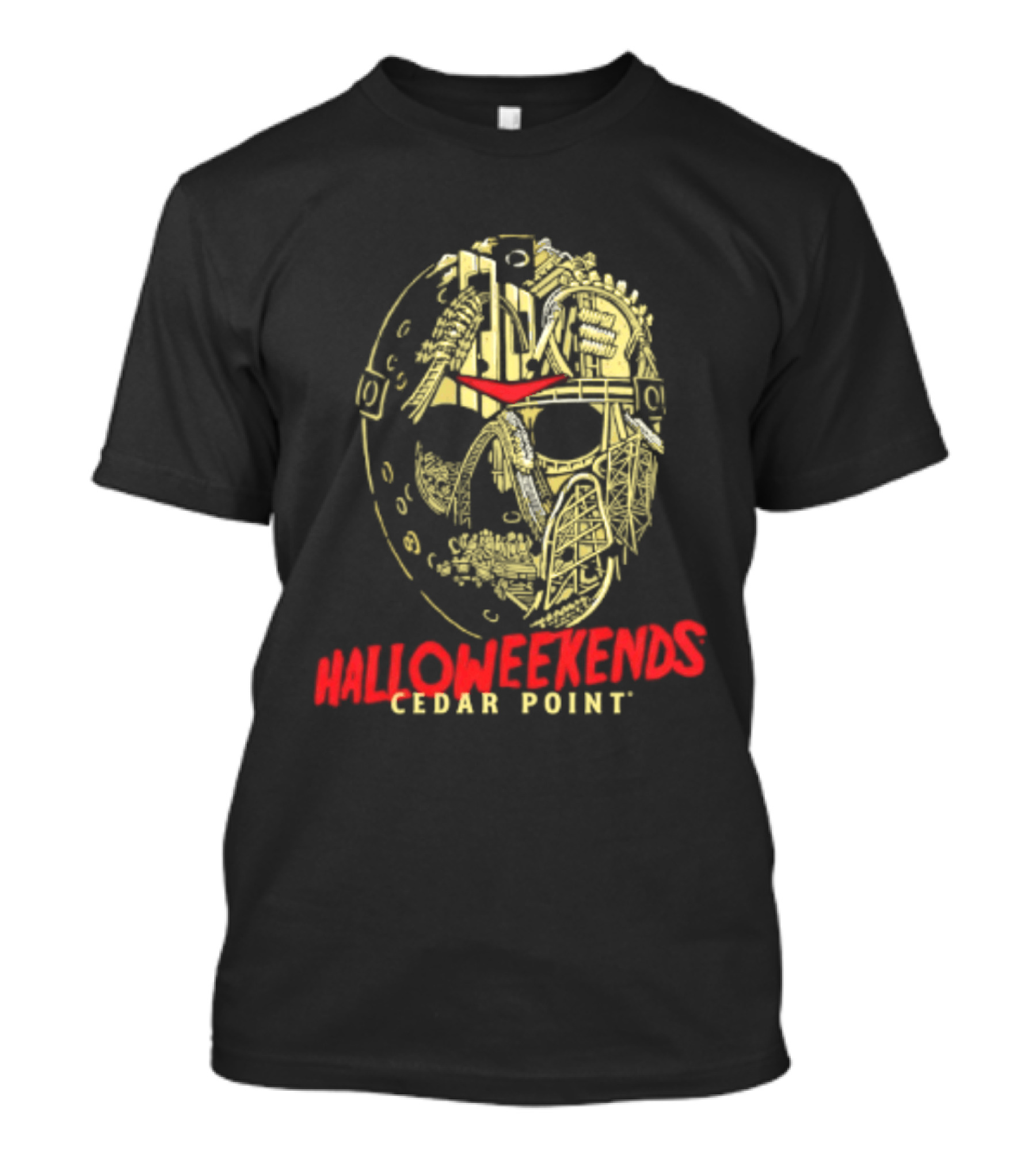 Halloweekends Cedar Point Hockey Mask T-Shirt