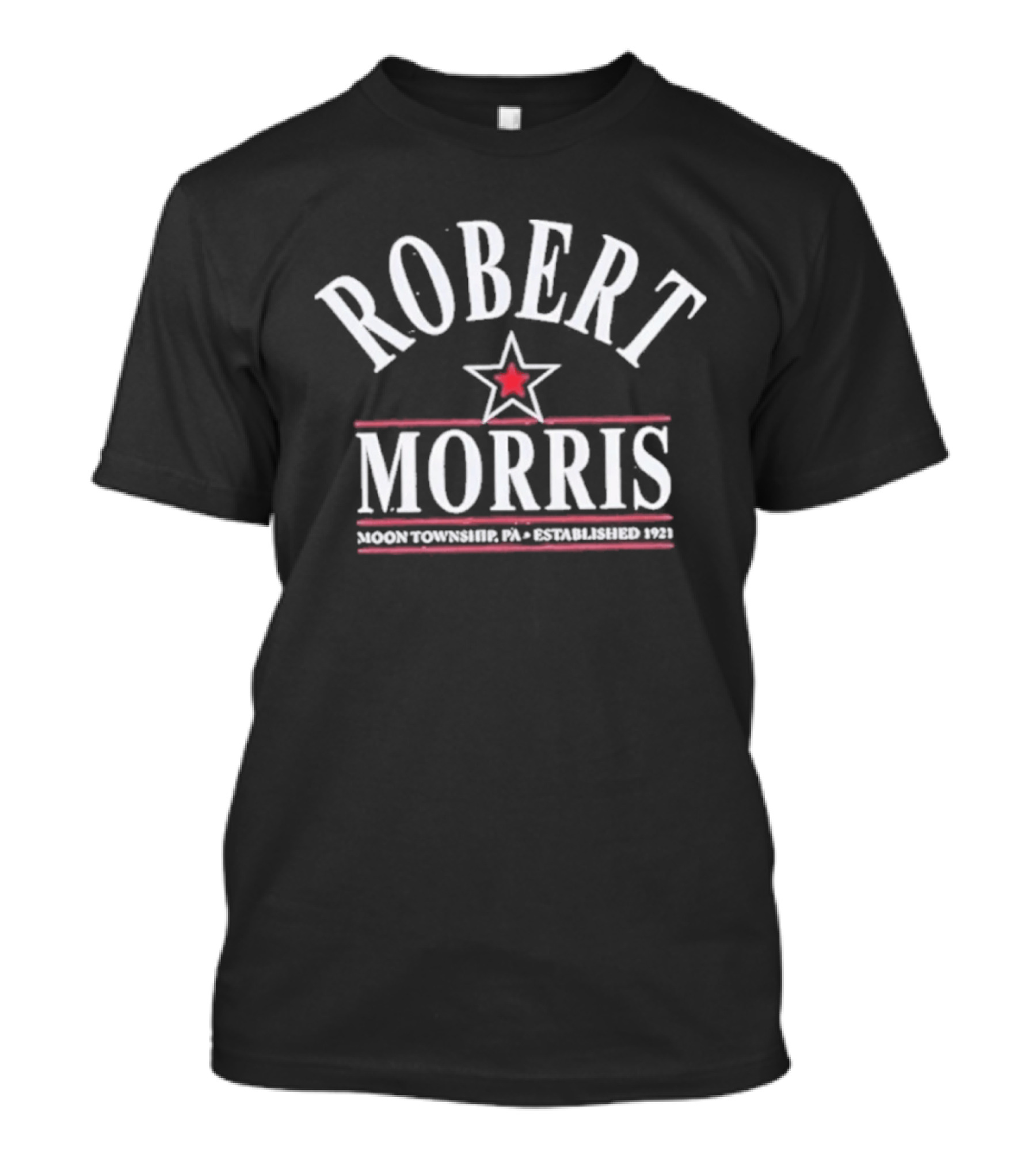 Robert Morris Moon Township PA Established 1921 Star T-Shirt