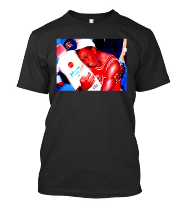 Sean Diddy Combs Johnson's Baby Oil Chicago Bulls Hugging Moment T-Shirt