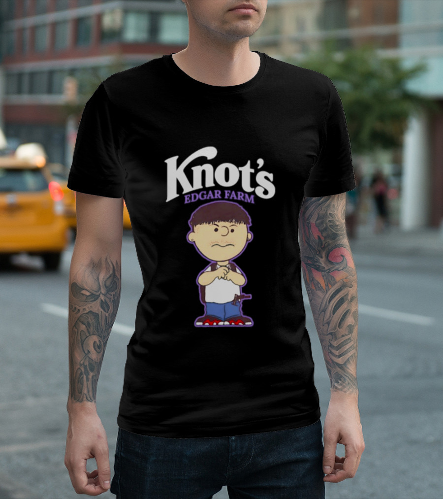 Knot's Edgar Farm Peanuts Charlie Brown T-Shirt