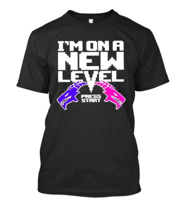 I'm On A New Level Dragons Fight Stuff T-Shirt