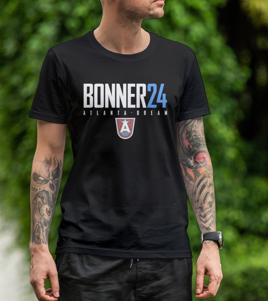 Bonner 24 Atlanta Dream Team Merchandise T-Shirt
