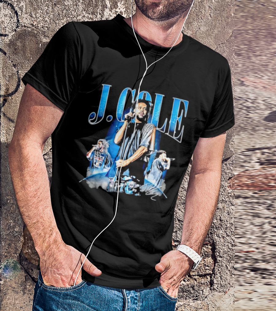J. Cole Performing Live Dreamville Concert T-Shirt