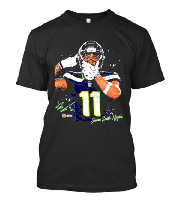 Seattle Seahawks Jaxon Smith Njigba Number 11 T-Shirt