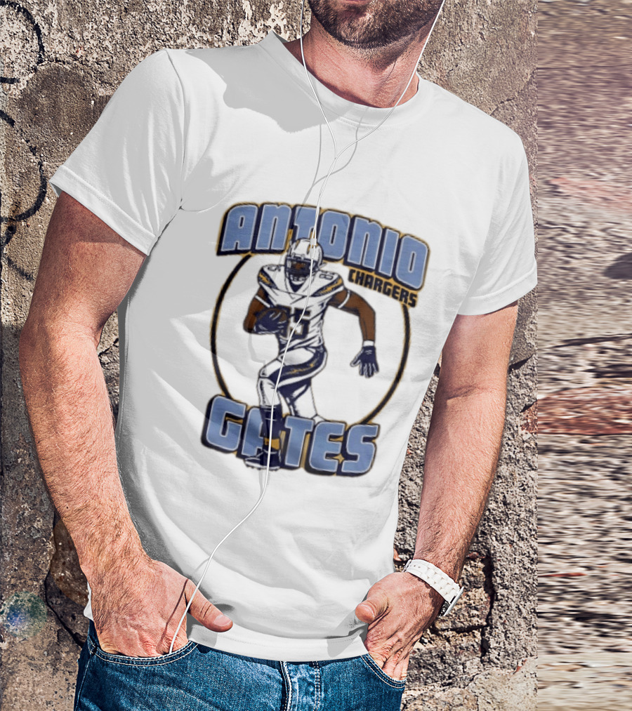 Antonio Gates Chargers Football Player T-Shirt