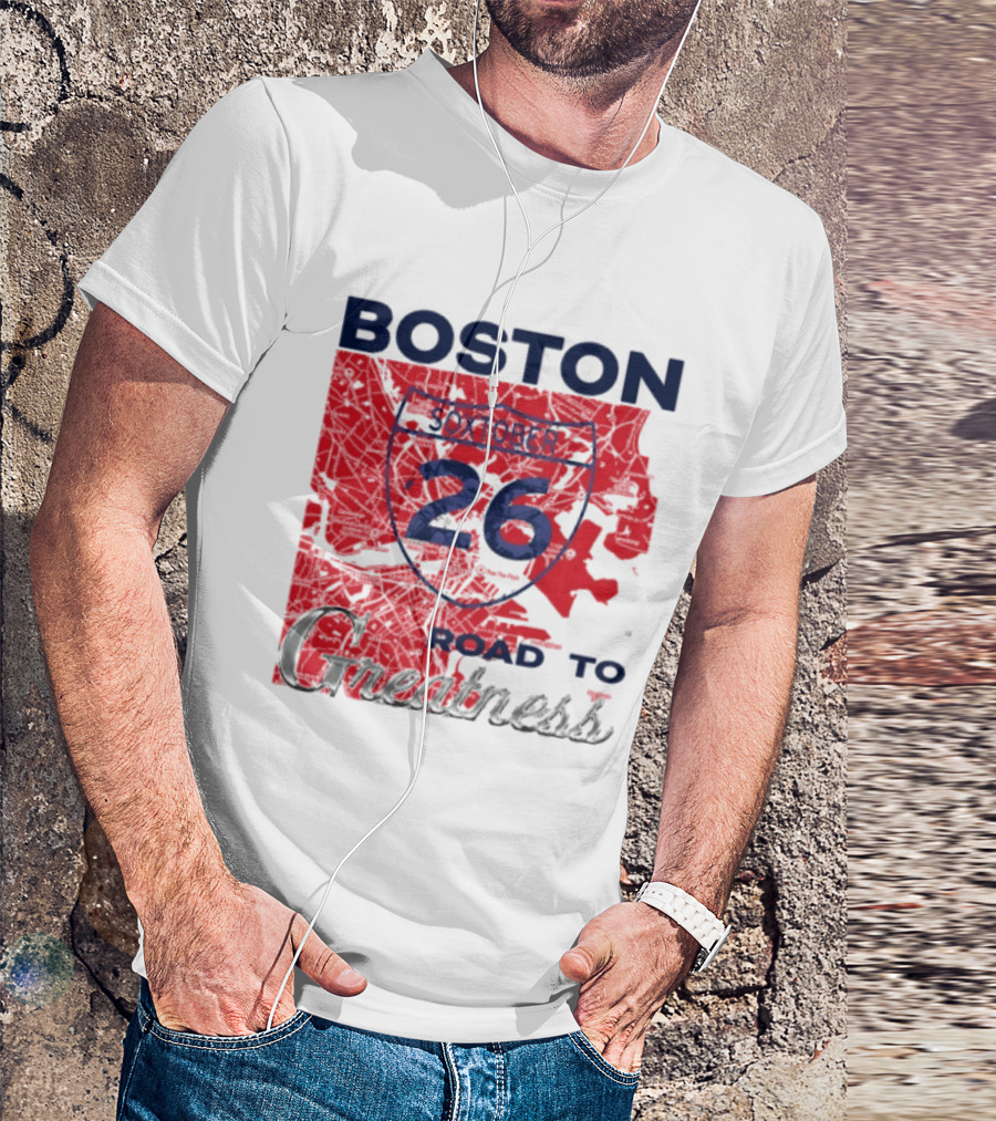 Boston Soxtober 26 Road To Greatness T-Shirt