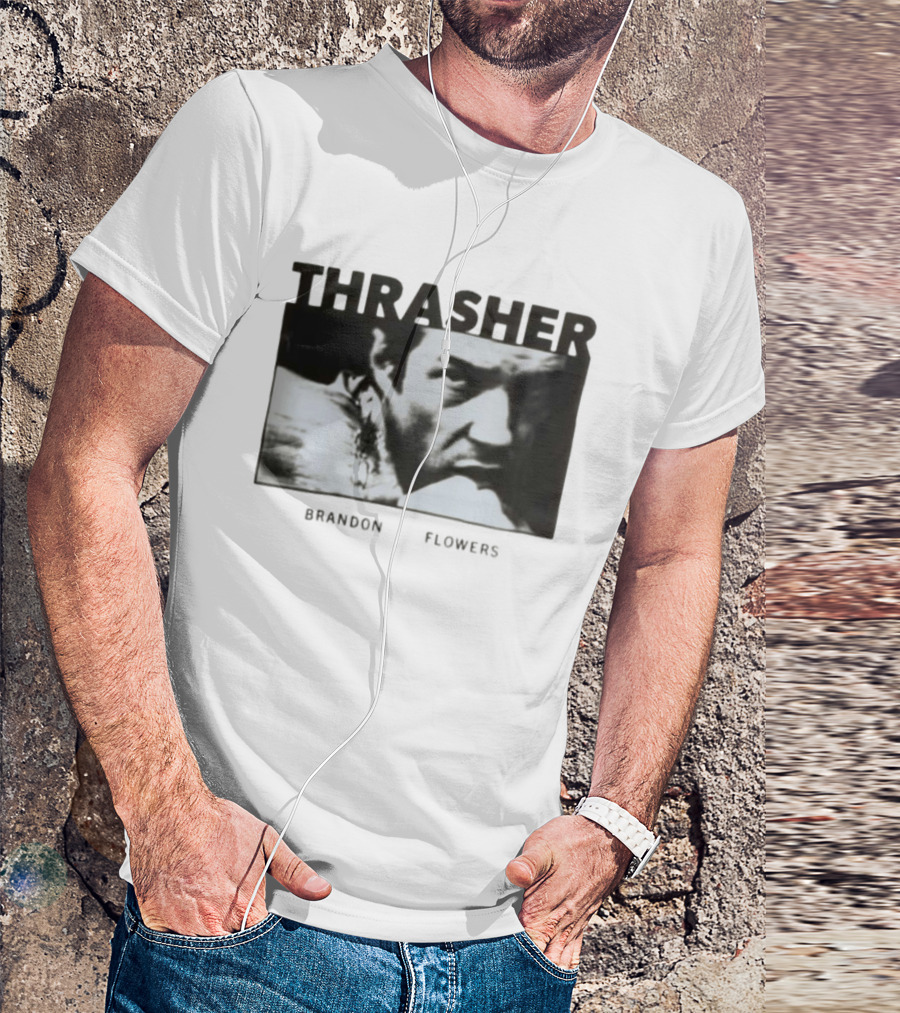 Brandon Flowers Thrasher 2026 Tour Dates T-Shirt
