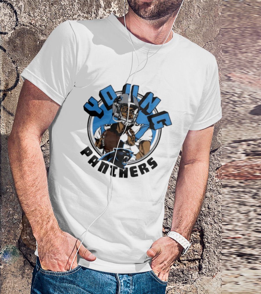Bryce Young Carolina Panthers Football Star Quarterback T-Shirt