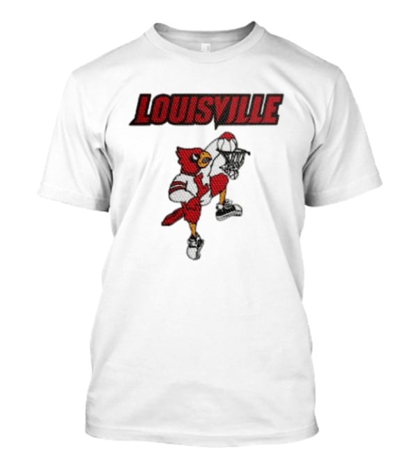 Louisville Cardinals Basketball 2026 White Jersey T-Shirt